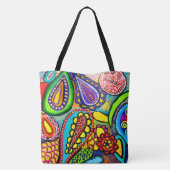 251 - Cellulaire kunst - Canvas tas (Achterkant)