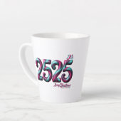 2525 Christmas LATTE MUG Latte Mok (Linkerhoek)