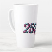 2525 Christmas LATTE MUG Latte Mok (Linkerhoek)