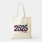 2525 Kersttas Tote Bag (Achterkant)