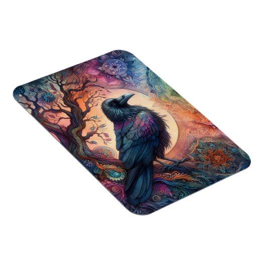 252 Stukken Kraai Boom des Levens Mandala Heidens Magneet (Rechterzijde)