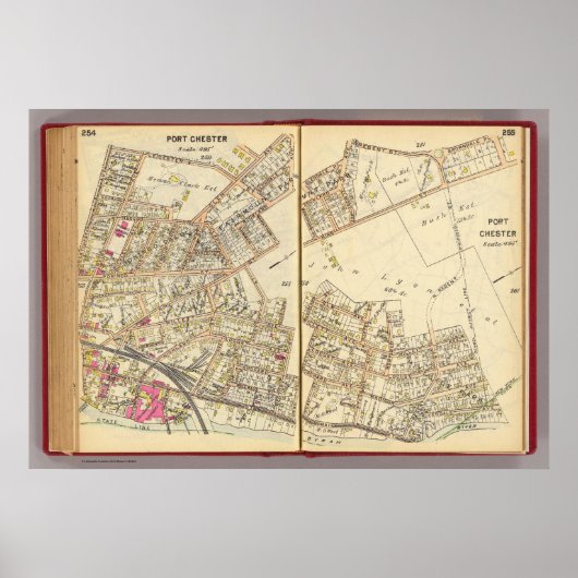 254255 Port Chester Poster (Voorkant)