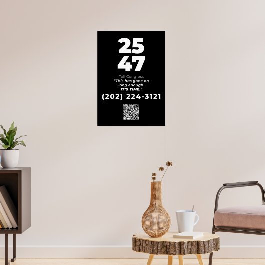 2547  POSTER (Woonkamer 3)