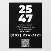 2547  RAAMSTICKER (Vel)