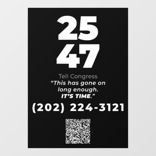 2547 RAAMSTICKER (Vel)