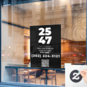 2547 RAAMSTICKER (Cafe Raam)