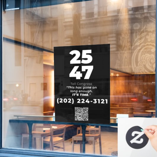 2547  RAAMSTICKER (Cafe Raam)