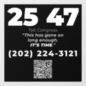 2547  RAAMSTICKER (Vel)