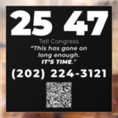 2547  RAAMSTICKER (Vel 2)