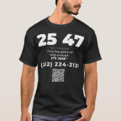 2547  T-SHIRT (Voorkant)