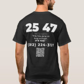 2547  T-SHIRT (Achterkant)