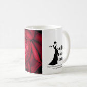 2555-Red Rose Coffee Mok (Voorkant rechts)