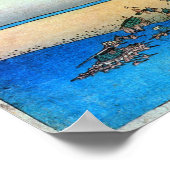 25. 金 宿, 広 重 POSTER (Hoek)