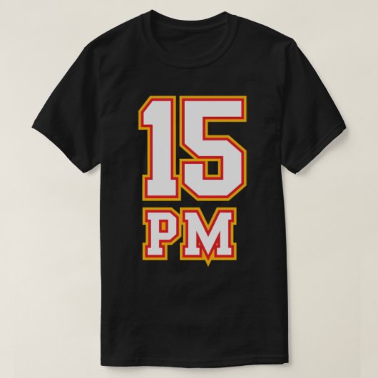 25:00 Speler Nummer T-shirt (Design voorkant)