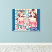 25.031301 CANVAS AFDRUK (Insitu (Houten vloer))