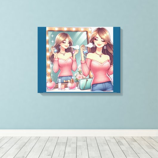 25.031301 CANVAS AFDRUK (Insitu (Houten vloer))