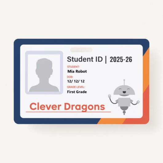 25-26 Clever Dragons Badge (Voorkant)