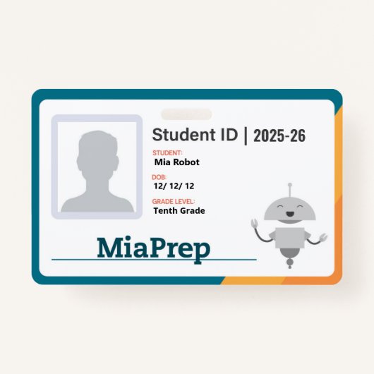 25-26 MiaPrep-badge Badge (Voorkant)