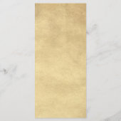25 4x9 Huwelijksprogramma Pauw Groen gerijpt Programmakaart (Achterkant)