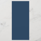 25 4x9 huwelijksprogramma White Dove Red Blue BG R Programmakaart (Achterkant)