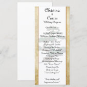 25 4x9 Trouwprogramma Geisha Programmakaart (Voorkant / Achterkant)