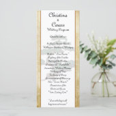 25 4x9 Trouwprogramma Geisha Programmakaart (Staand voorkant)