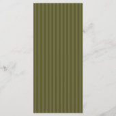 25 4x9 Trouwprogramma Martini Olijven Groene Stree Programmakaart (Achterkant)