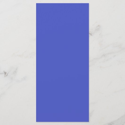 25 4x9 Trouwprogramma Ombre Blue Chevron Programmakaart (Achterkant)