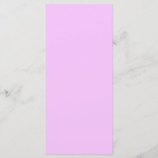 25 4x9 Trouwprogramma Paarse Orchideeën op Stem Programmakaart (Achterkant)