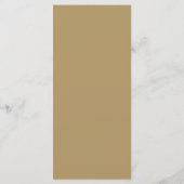 25 4x9 Wedding Programme Formele  vogelpest Programmakaart (Achterkant)