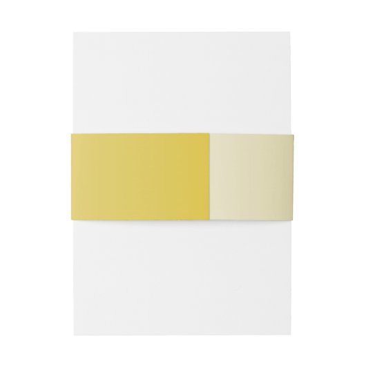 25 Aangepaste Gold Ombre Invitation Belly Bands Uitnodigingen Wikkel (Achterkant Voorbeeld)