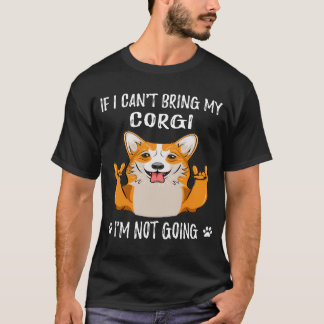 25 Als ik mijn Corgi niet mee kan brengen, ga ik n T-shirt