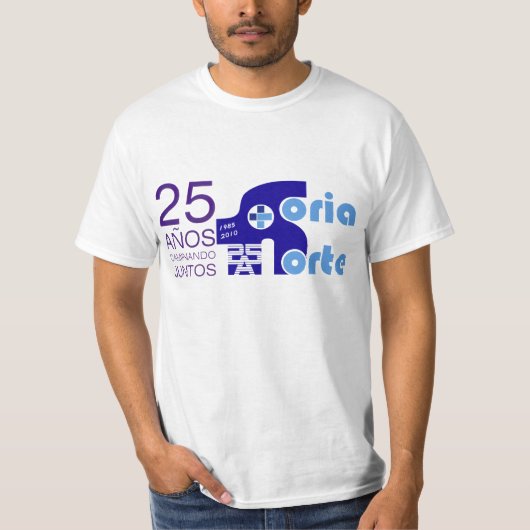 25 ANIVERSARIO SORIA NORTE T-SHIRT (Voorkant)