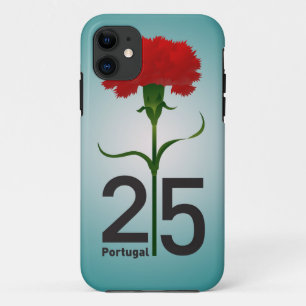 25 april, de anjerrevolutie, Portugal iPhone 11 Hoesje