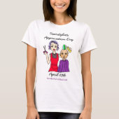 25 april is Hairstylists Appreciation Day T-shirt (Voorkant)