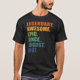 25 augustus 1997 Mannen en vrouwen 25 jaar Anni T-shirt