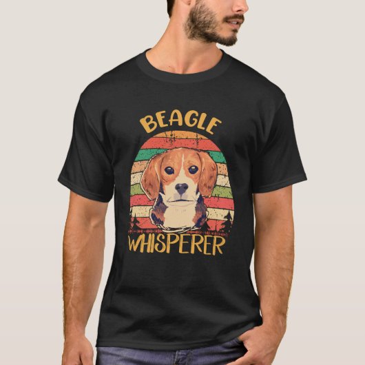 25 Beagle Fluisteraar Beagle T-shirt (Voorkant)