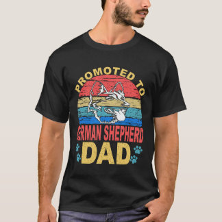 25 Bevorderd tot Duitse Herders Vader Duitse Herde T-shirt