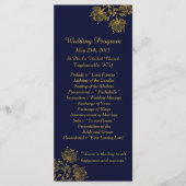 25 Bindprogramma's voor de zeemacht en de geelbloe Programmakaart (Voorkant)