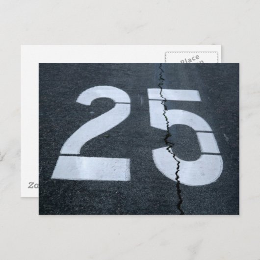 25 BRIEFKAART (Voorkant / Achterkant)