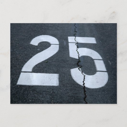 25 BRIEFKAART (Voorkant)