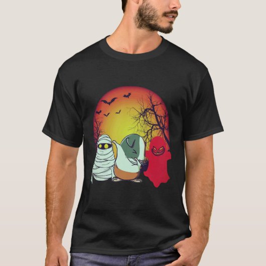 25 Cavia Halloween Pompoen T-shirt (Voorkant)