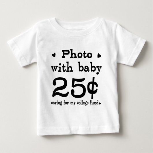 25 cent foto met Baby (Voorkant)