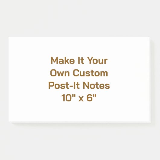 25 cm x 15 cm post-it® notes (Voorkant)