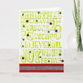 25 dagen kerstWenskaart Feestdagen Kaart