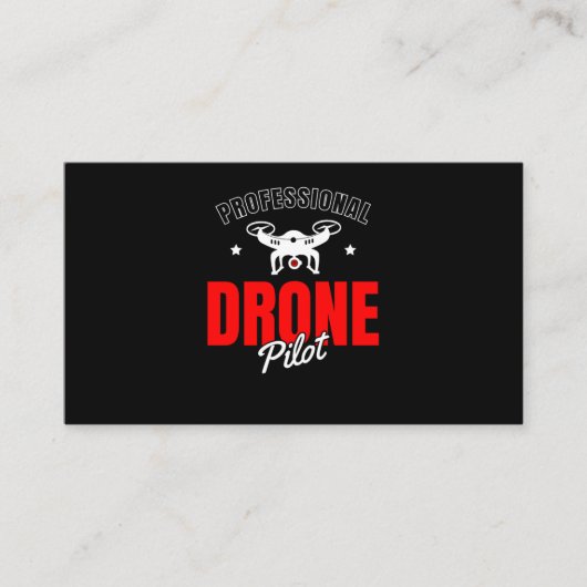 25.Drones voor een bestuurder Visitekaartje (Voorkant)
