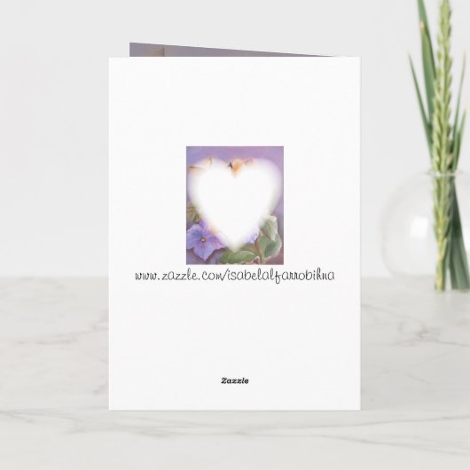 25 e trouwdag kaart (Achterkant)