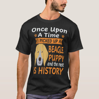 25 Eens Op Een Tijd - Beagle Pup Beagle T-shirt