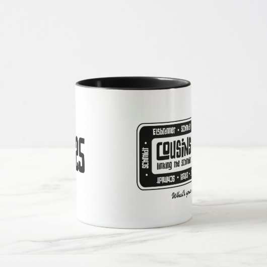 25 embleem mok (Midden)