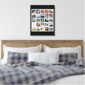25 Fotocollage van uw favoriete Afbeeldingen Canvas Afdruk (Insitu (Slaapkamer))